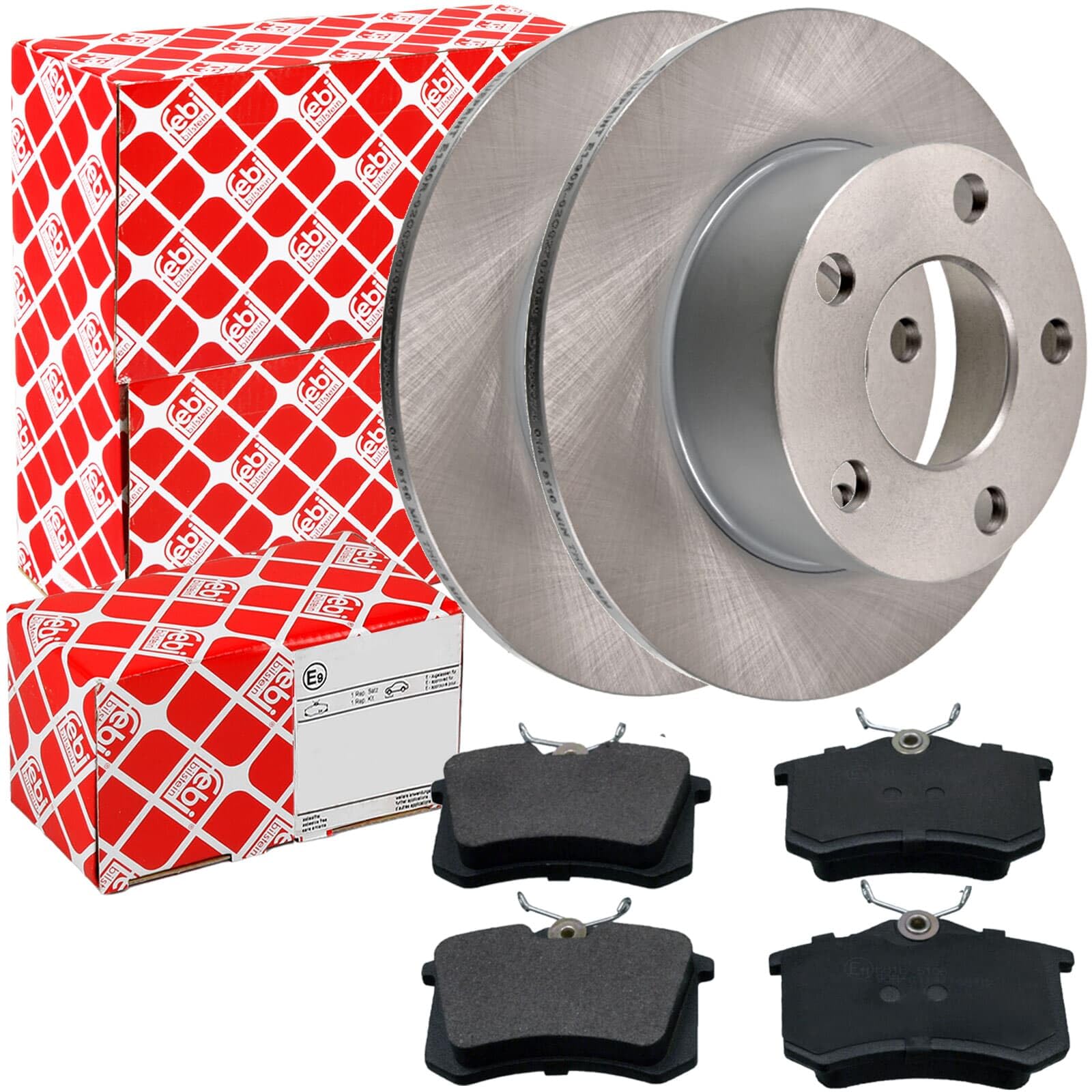 Bremsscheiben Ø245mm + Beläge hinten für Passat 3B 3BG SUPERB Bremsscheiben Ø245mm + Beläge hinten für Passat 3B 3BG SUPERB von Generic