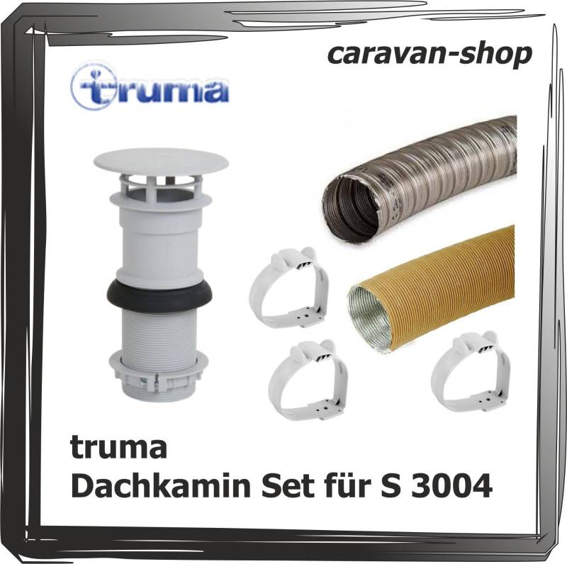 truma Dachkamin Set für Heizung S 3004, S 3002 Caravan Wohnmobil Motorhome Abgas von Generic