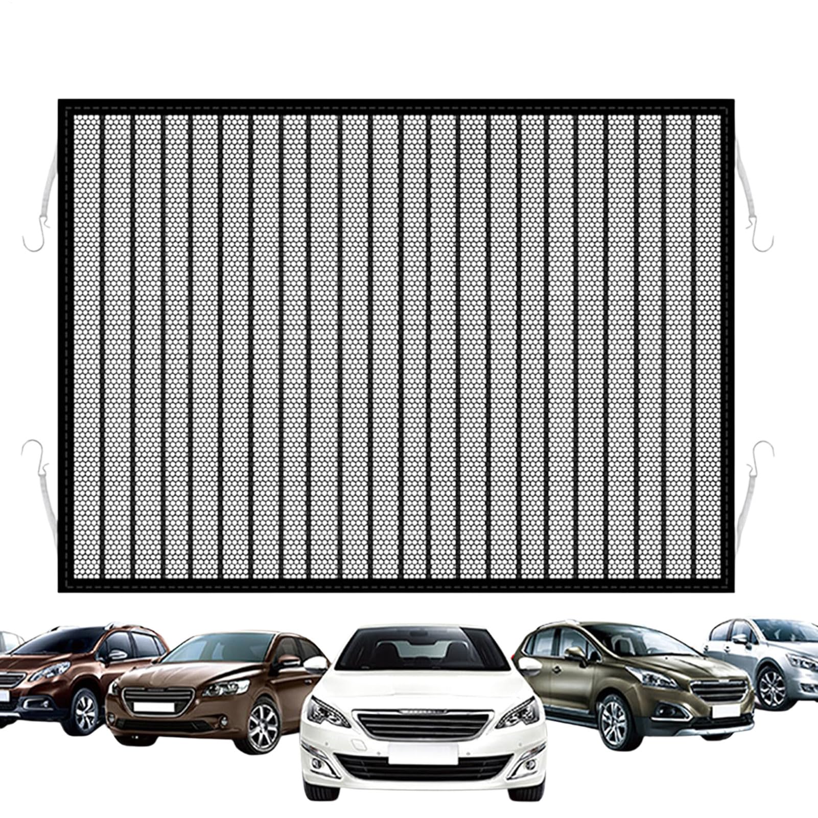 Auto-Motorgrill, Kühlergrill, Auto-Tank-Grill, Filternetz für Fahrzeug-Limousine, zur Vermeidung von Steinen, Schmutz und Blättern von Genérico