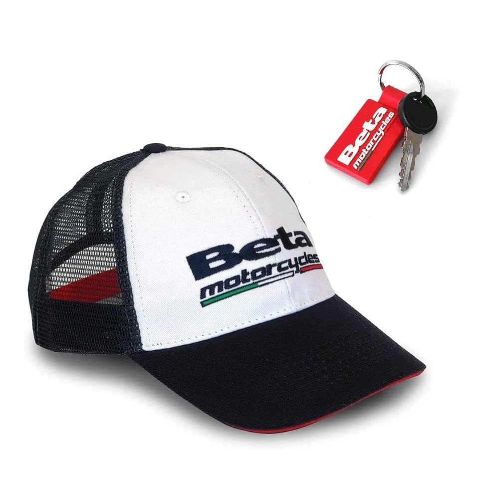 Beta Cap Sport Line + Schlüsselanhänger "BETA MOTORCYCLES" Original von Generico