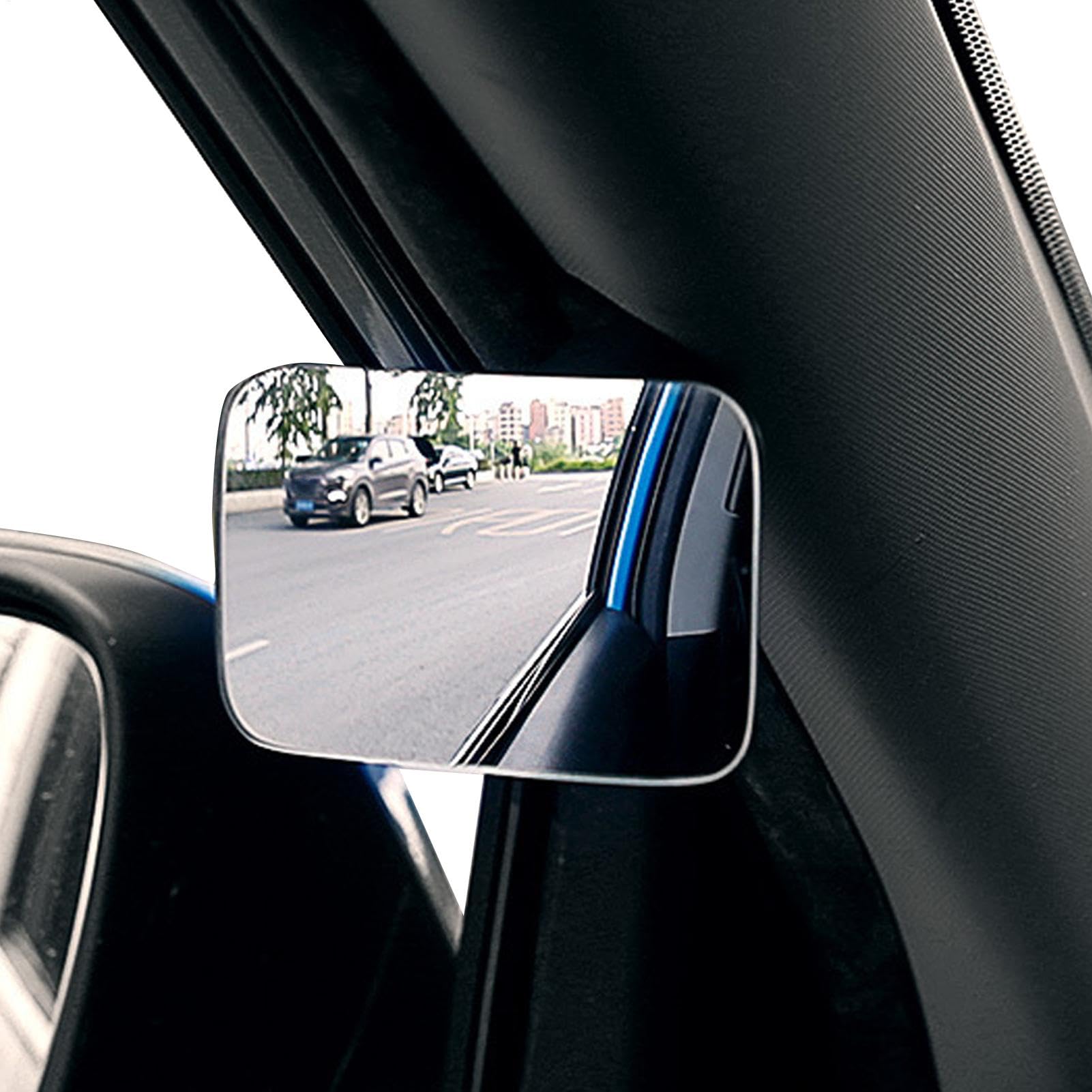 Blinder Seitenspiegel, Blind-Seitenspiegel für Autos, Blindspiegel, automatische Seitenansicht, Weitwinkel, 360 Grad verstellbar, für Motorräder Blinder Seitenspiegel, Blind-Seitenspiegel für Autos, Blindspiegel, automatische Seitenansicht, Weitwinkel, 360 Grad verstellbar, für Motorräder von Genérico