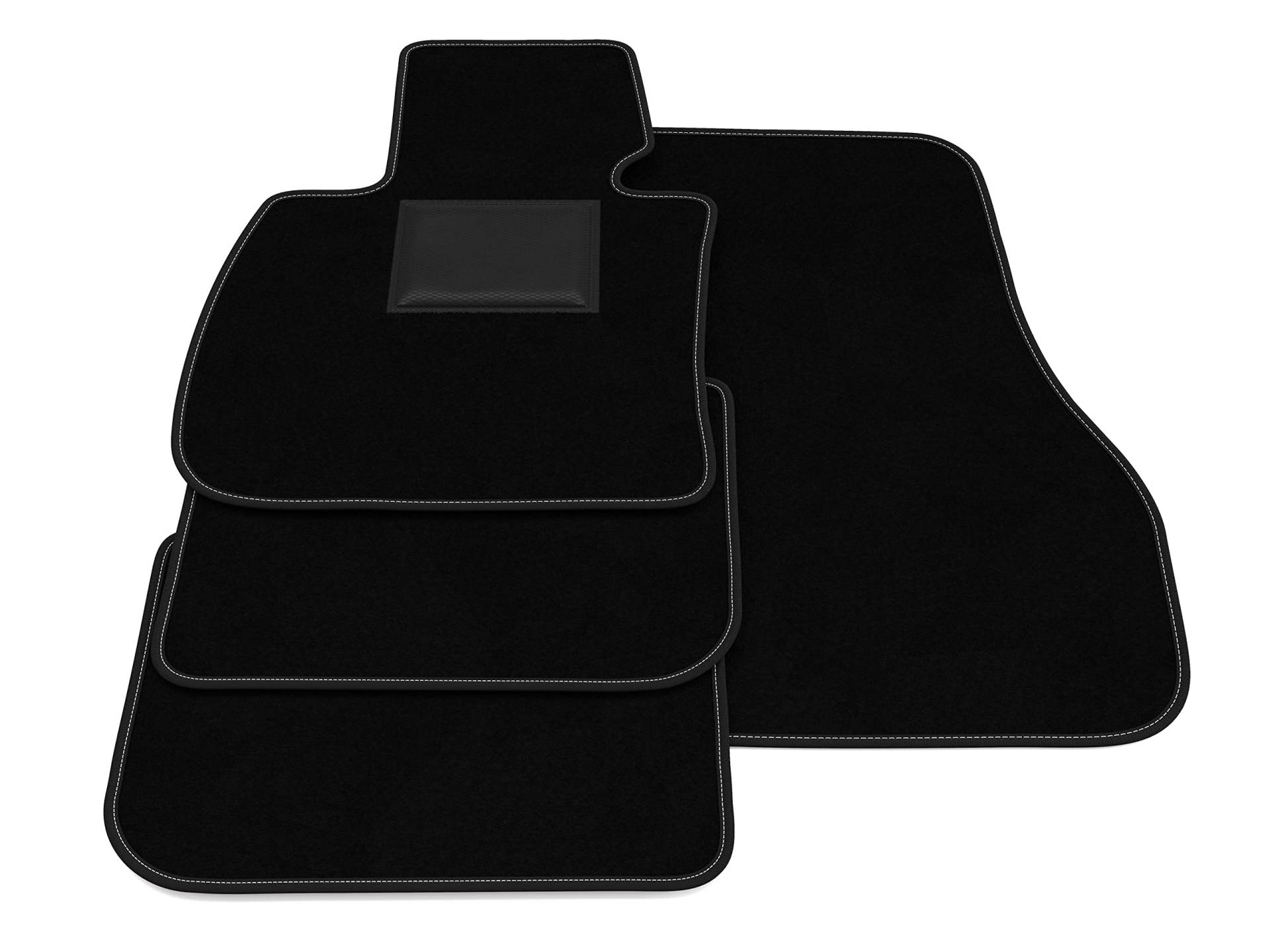 Fußmatten kompatibel mit BMW X1 F48 2015-2022 ohne Dekor, maßgeschneiderte Automatten Set, Teppich Set, Autoteppich von Generico