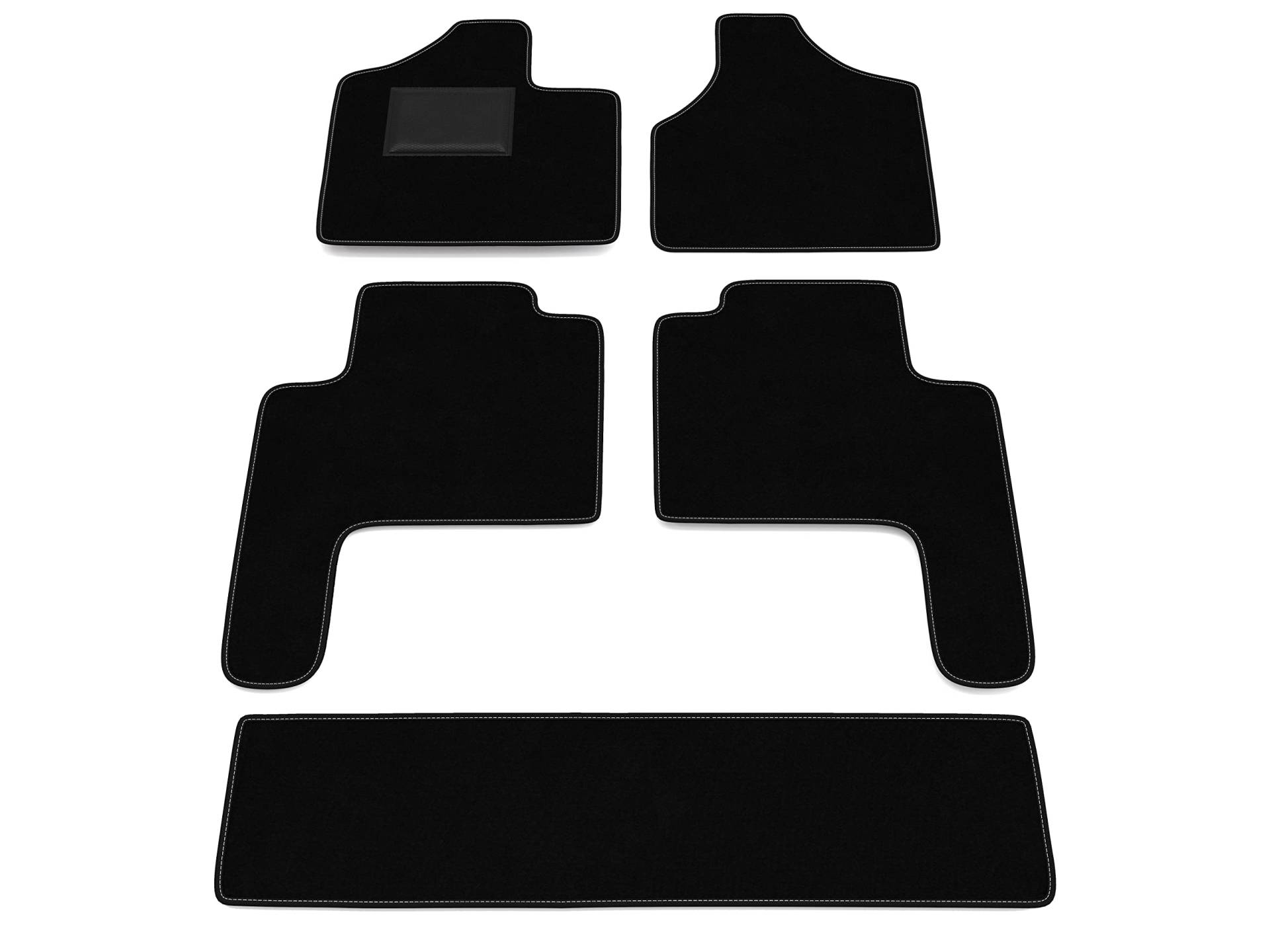 Fußmatten kompatibel mit Chrysler Voyager IV ab 04.2001-2007 ohne Dekor, maßgeschneiderte Automatten Set, Teppichboden, Autoteppich Fußmatten kompatibel mit Chrysler Voyager IV ab 04.2001-2007 ohne Dekor, maßgeschneiderte Automatten Set, Teppichboden, Autoteppich von Generico