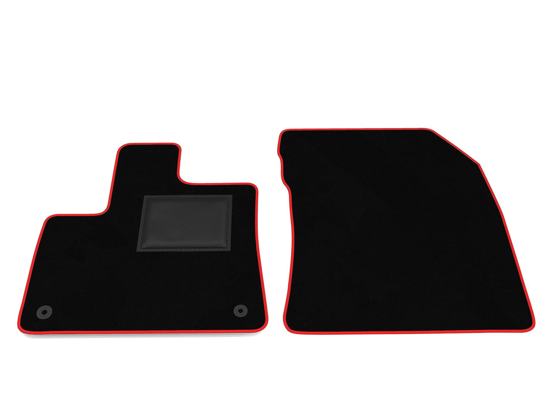 Fußmatten kompatibel mit Citroen Berlingo 3 2018-2022 Roter Rand Automatten Set Individuelle Fußmatten Set Velours Autoteppich Fußmatten kompatibel mit Citroen Berlingo 3 2018-2022 Roter Rand Automatten Set Individuelle Fußmatten Set Velours Autoteppich von Generico
