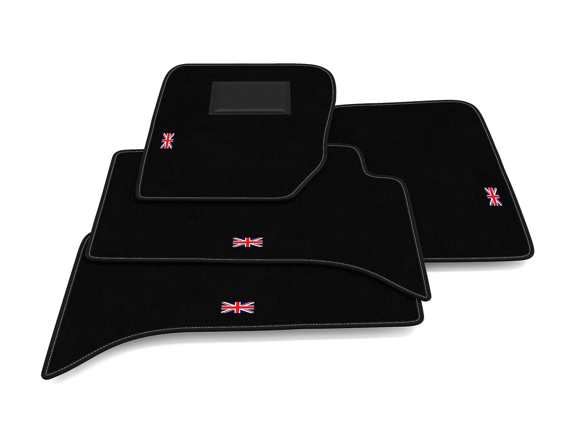 Fußmatten kompatibel mit Landrover Range Rover 1994–2002, England-Flagge, maßgeschneidertes Auto-Fußmatten-Set, Teppich Fußmatten kompatibel mit Landrover Range Rover 1994–2002, England-Flagge, maßgeschneidertes Auto-Fußmatten-Set, Teppich von Generico