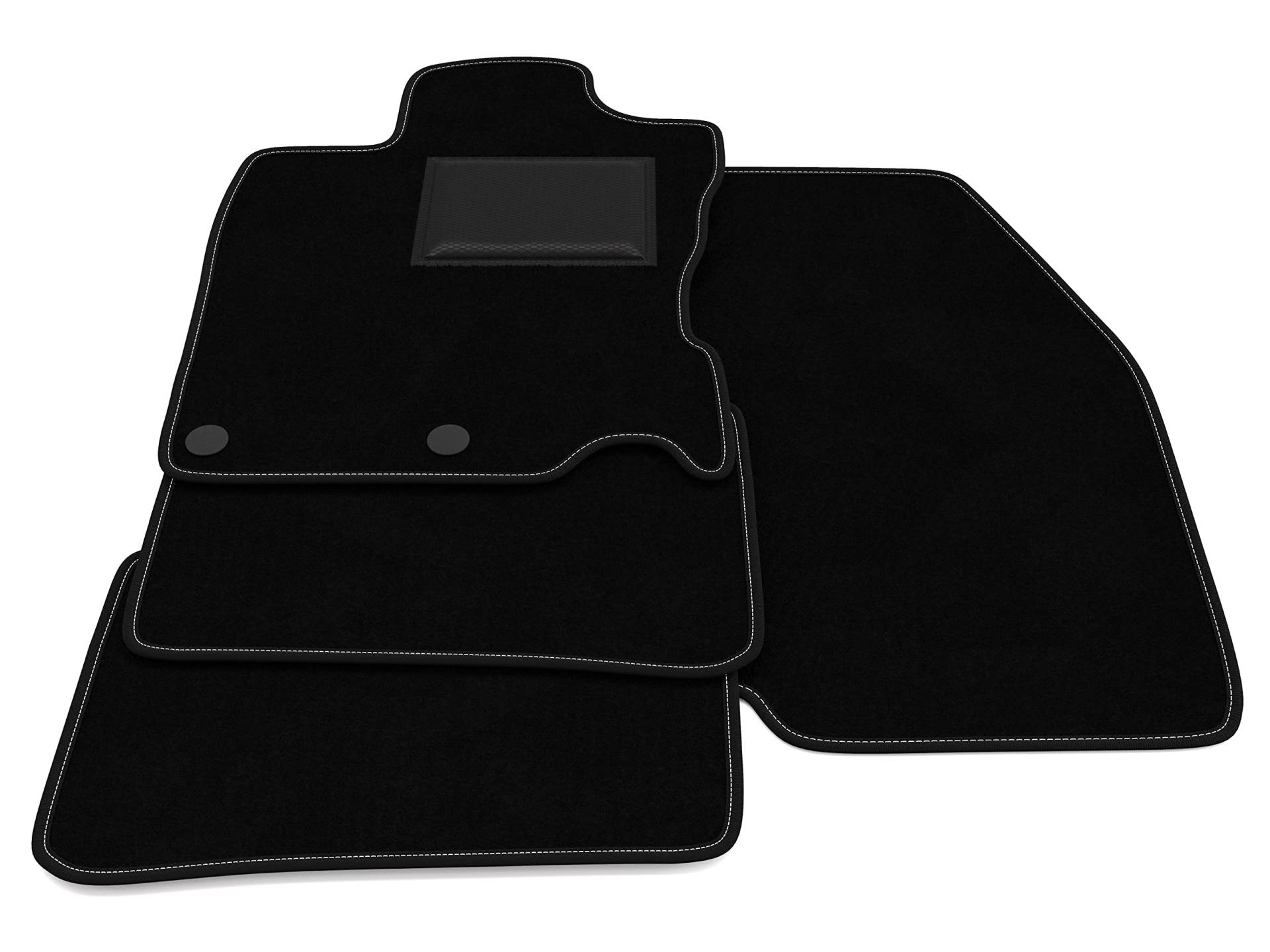 Fußmatten kompatibel mit Nissan Qashqai 2014-2021 ohne Dekoration, personalisiertes Auto-Fußmatten-Set, Teppich-Set, Autoteppich von Generico