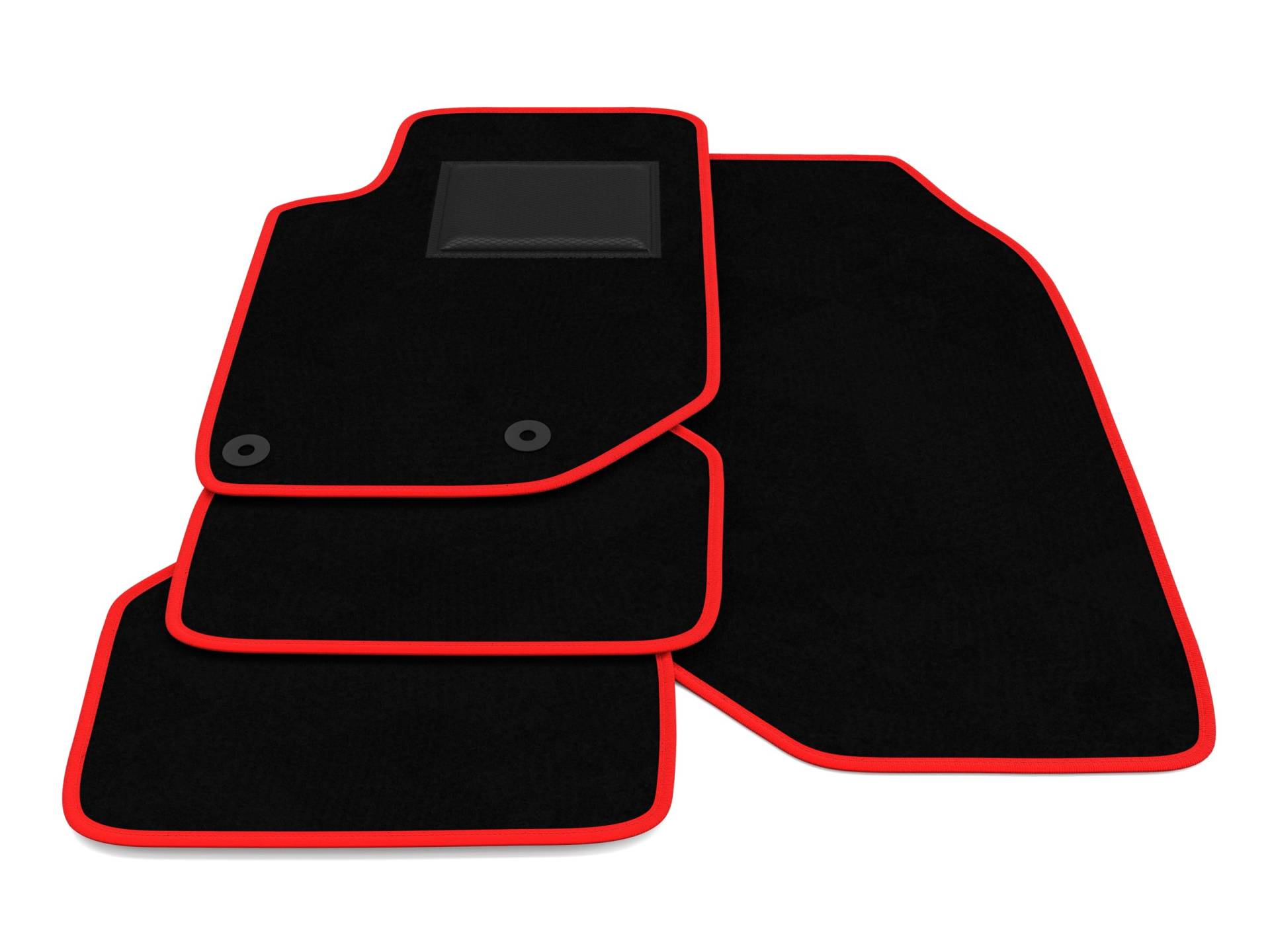 Fußmatten kompatibel mit Opel Mokka 2021-2022 Roter Rand Automatten Kit Individuelle Fußmatten Set Velours Autoteppich Fußmatten kompatibel mit Opel Mokka 2021-2022 Roter Rand Automatten Kit Individuelle Fußmatten Set Velours Autoteppich von Generico