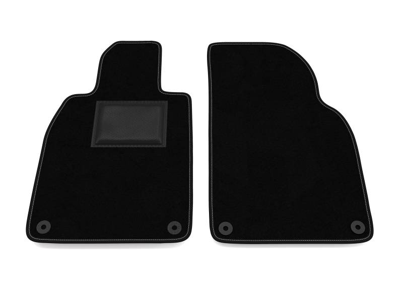 Fußmatten kompatibel mit Porsche Cayman 718 2016-2022 No Decor, maßgeschneiderte Automatten Set, Teppich Teppich, Autoteppich von Generico