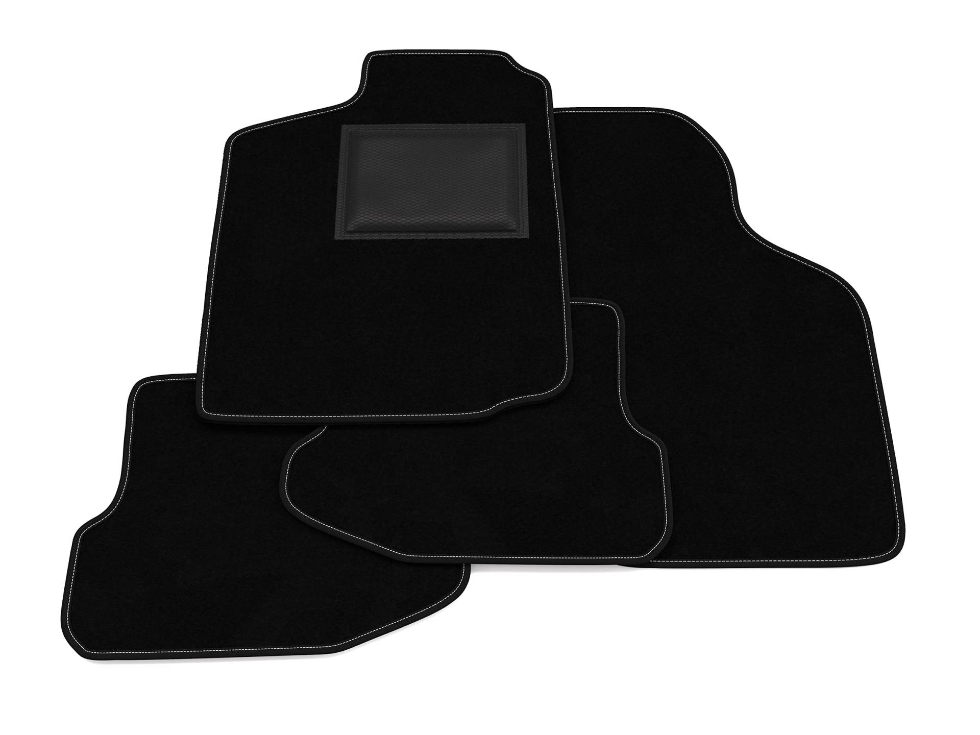 Fußmatten kompatibel mit Seat Ibiza 1996-1999 ohne Dekor, maßgeschneiderte Automatten Set, Teppich Set, Autoteppich von Generico