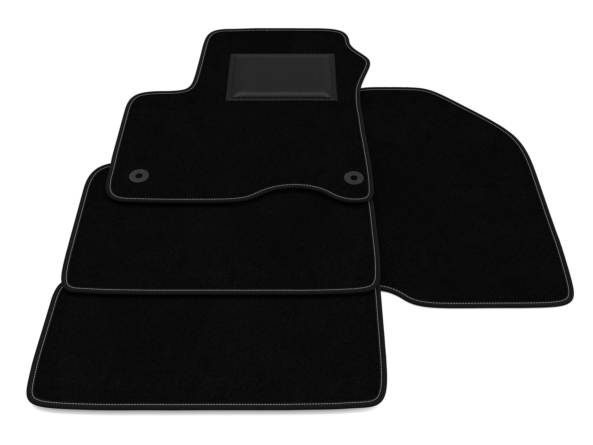Fußmatten kompatibel mit Hummer H2 2002-2009 ohne Dekoration, personalisiertes Fußmatten-Set, Teppich-Set, Autoteppich von Generico