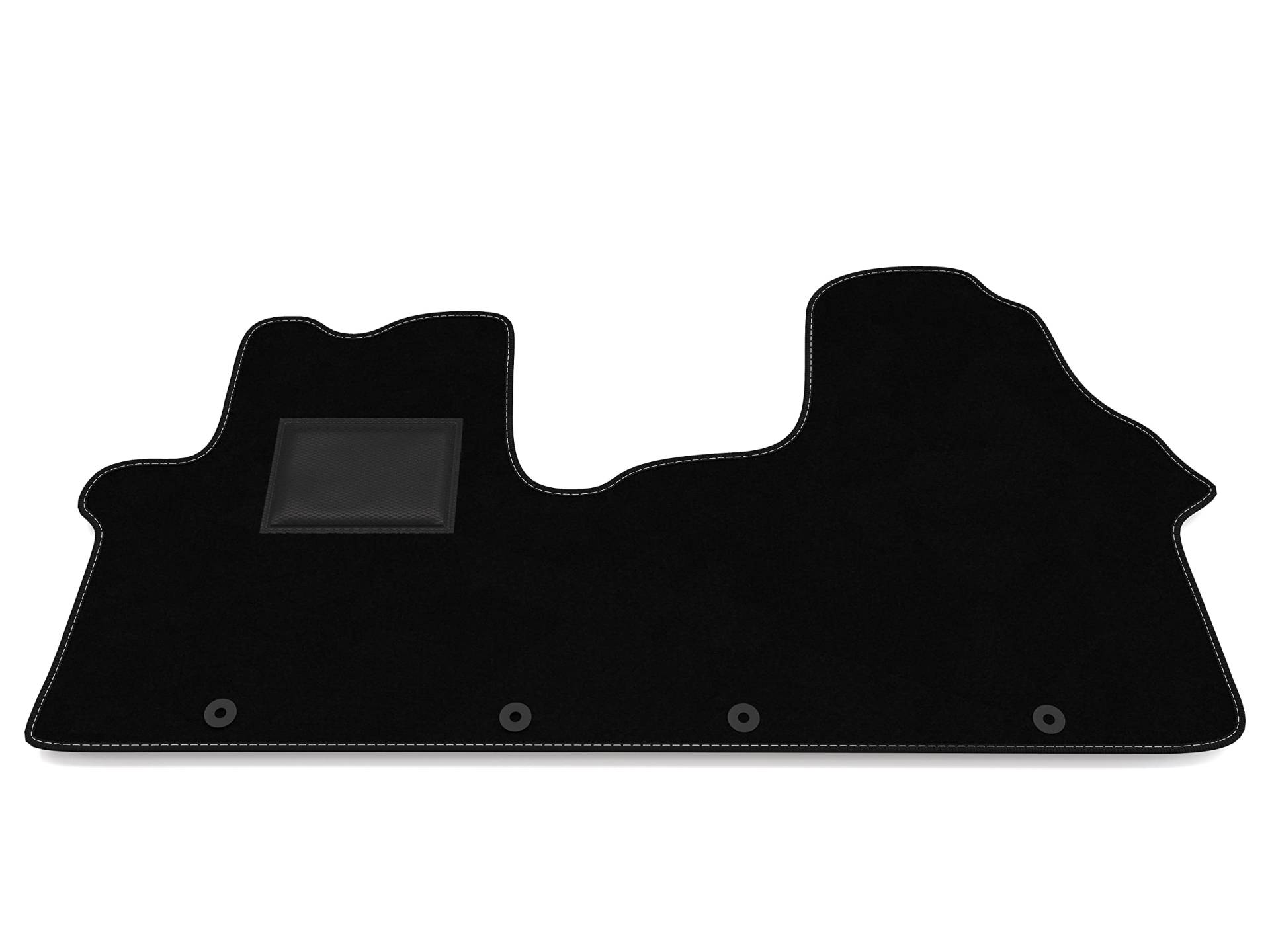 Kompatible Fußmatten für Nissan NV300 2016-2022 – kein Dekor, personalisiertes Auto-Fußmatten-Set, Teppich-Set, Autoteppich von Generico