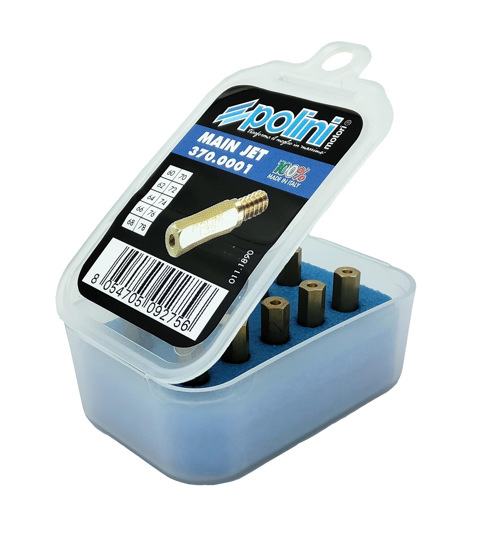 Set mit 10 Düsen, max. Polini für Vergaser Polini CP und Typ Keihin PWK von 60 bis 78 Set mit 10 Düsen, max. Polini für Vergaser Polini CP und Typ Keihin PWK von 60 bis 78 von Generico