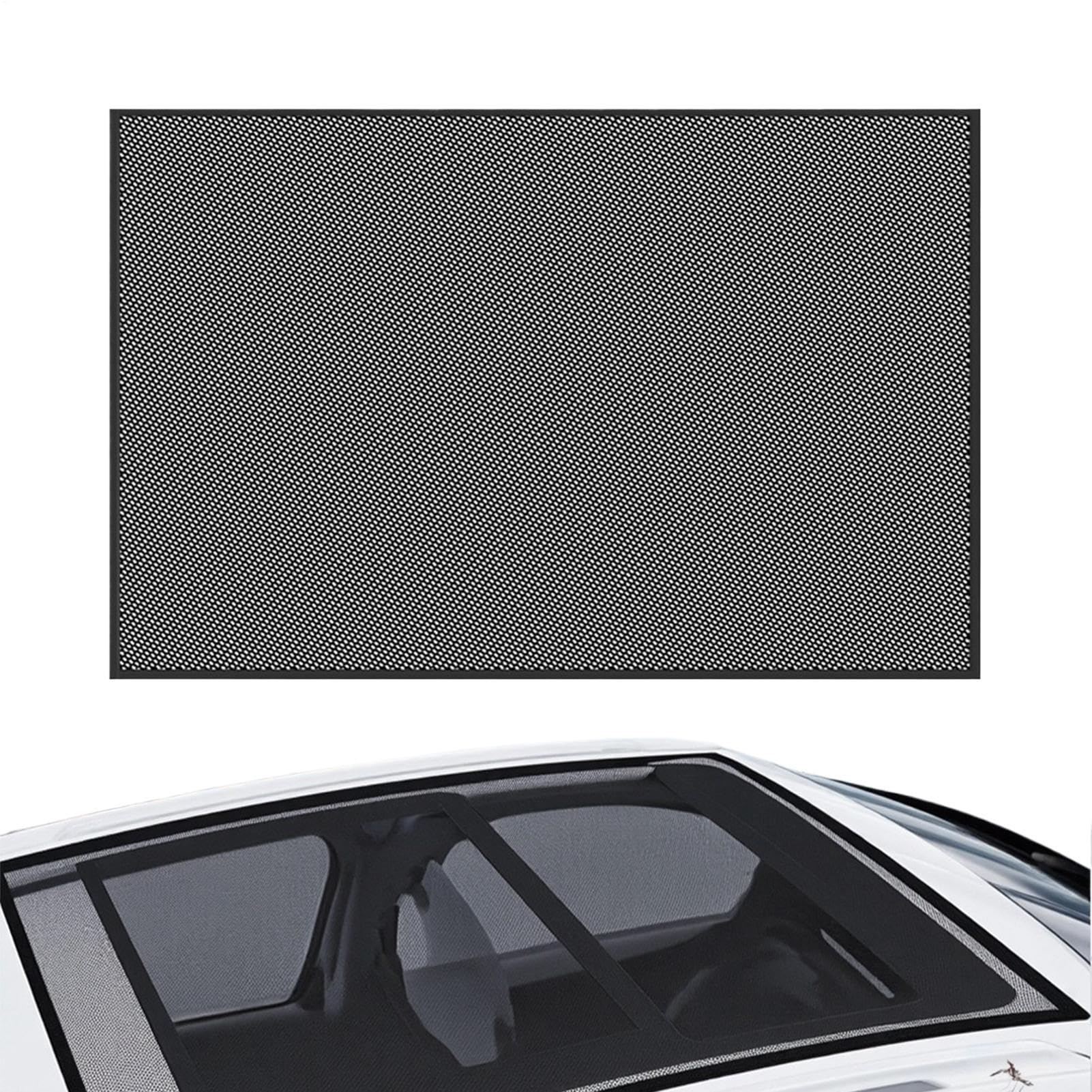 Sonnenschutz für Schiebedach, faltbar, Windschutzscheibenabdeckung für Auto, magnetisch, für den Außenbereich, zum Autofahren, Camping, atmungsaktiv von Genérico
