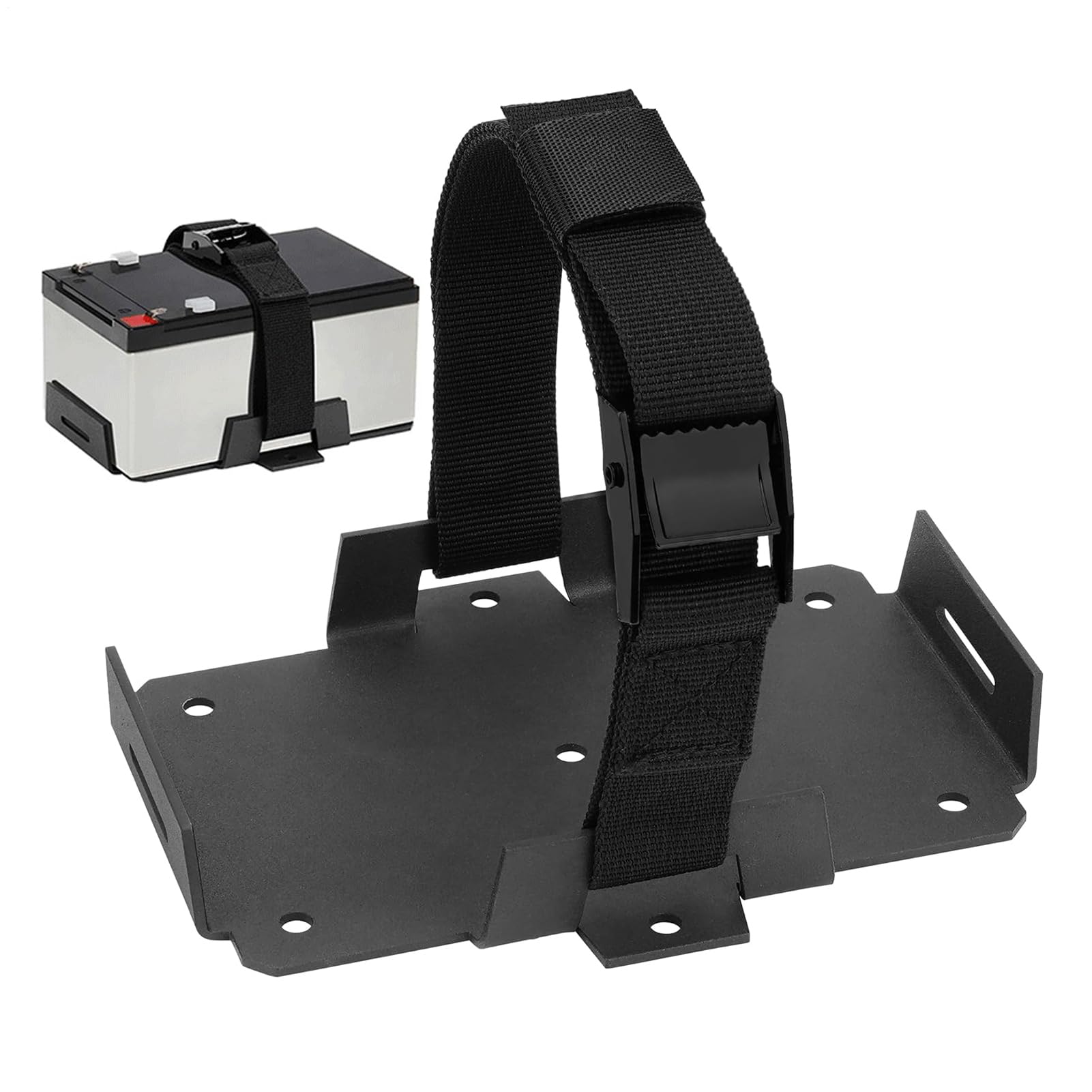 Spannungsbehälter für kleine Batterien, Ersatzspannungen für die Automobilindustrie, verstellbar, Halterung für Autobatterie, für ATV, Kajaks, Spannungsbehälter für kleine Batterien, Ersatzspannungen für die Automobilindustrie, verstellbar, Halterung für Autobatterie, für ATV, Kajaks, von Genérico