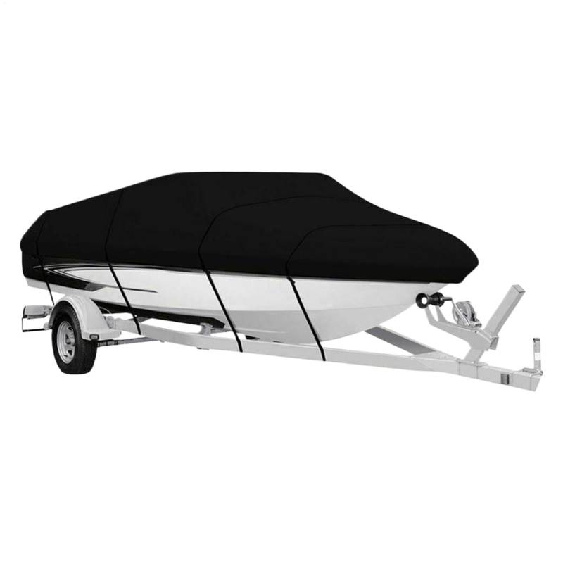 Trailleble Bootsabdeckung, wasserdichte Bootsabdeckung - Gubasn Cubt by Boat by Oxford 190t | Zubehör für Meeresfischerei für Boote Bootsschutz für Adqui von Genérico