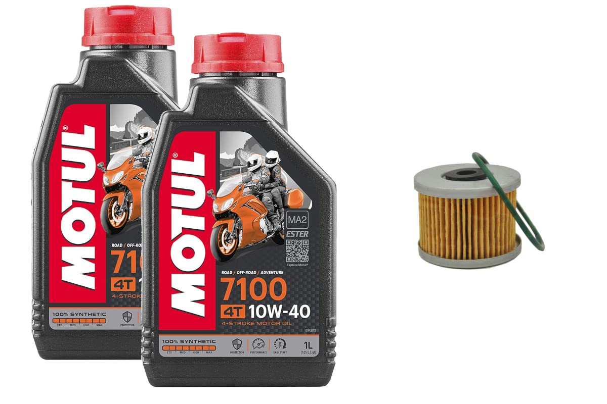 Wartungsset Zontes ZT 310 Ölfilter + kompatibel mit Motul 7100 10W40 2LT Wartungsset Zontes ZT 310 Ölfilter + kompatibel mit Motul 7100 10W40 2LT von Generico