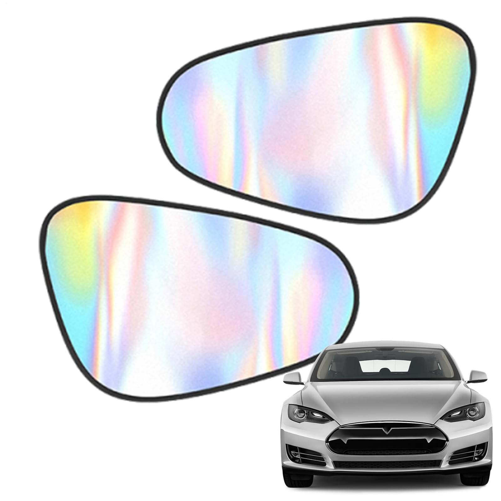2 x Auto-Sonnenblende, Block-Sichtschutz, Hitzeschild für Fahren, Transport, Truck, Camping, Wohnmobil, Urban Vehicle, und Urlaub Parken von Générique