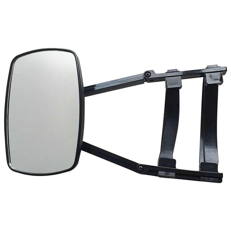 Auto Abschleppspiegel Clip Teleskop PP Auto Seitenspiegel Extender Abschleppspiegel Auto Rückspiegel für Wohnwagen Anhänger Schwarz von Générique
