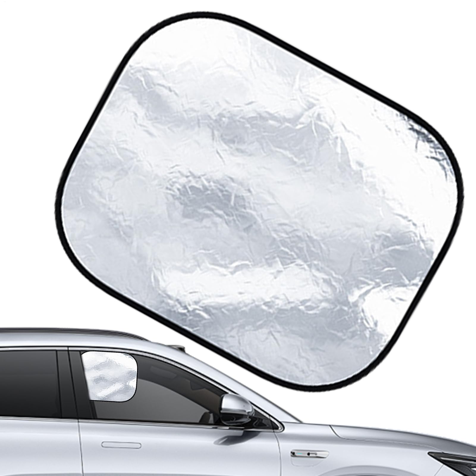 Auto Fenster-Sonnenschatten, elektrostatische Wärmedämmung, Sonnenschutz, 45,7 x 45,7 cm, abnehmbar, UV-Blocker, Crossover, Trucks, Van und Roadtrip, einfache elektrostatische Installation Auto Fenster-Sonnenschatten, elektrostatische Wärmedämmung, Sonnenschutz, 45,7 x 45,7 cm, abnehmbar, UV-Blocker, Crossover, Trucks, Van und Roadtrip, einfache elektrostatische Installation von Générique