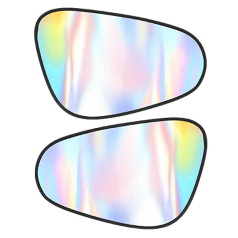 Auto Sonnenblende, Seitenfenster Sonnenblende, 43,9 x 43,98 cm, kompakt, zusammenklappbar, Design -Reduzierung, UV-Schutz, ideal für Driving Camping Fahrzeug Urlaub und Parken von Générique