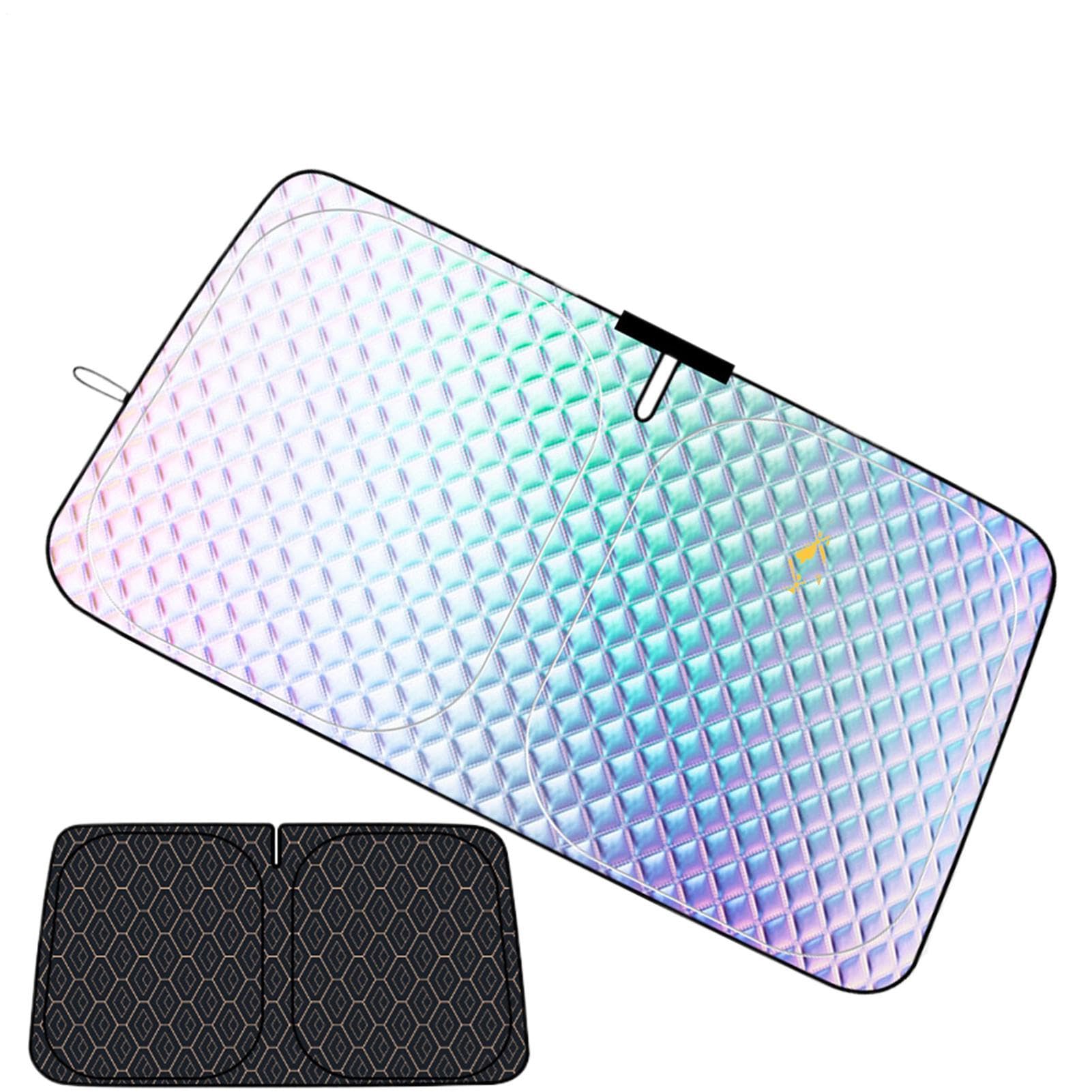 Auto-Sonnenschutz, Windschild-Abdeckung, faltbar, UV-blocker, tragbarer Innenschutz für Hitzereduktion, Truck Vehicle Privacy Screen, ideal für Reisen, Parken und Outdoor Schutz Auto-Sonnenschutz, Windschild-Abdeckung, faltbar, UV-blocker, tragbarer Innenschutz für Hitzereduktion, Truck Vehicle Privacy Screen, ideal für Reisen, Parken und Outdoor Schutz von Générique