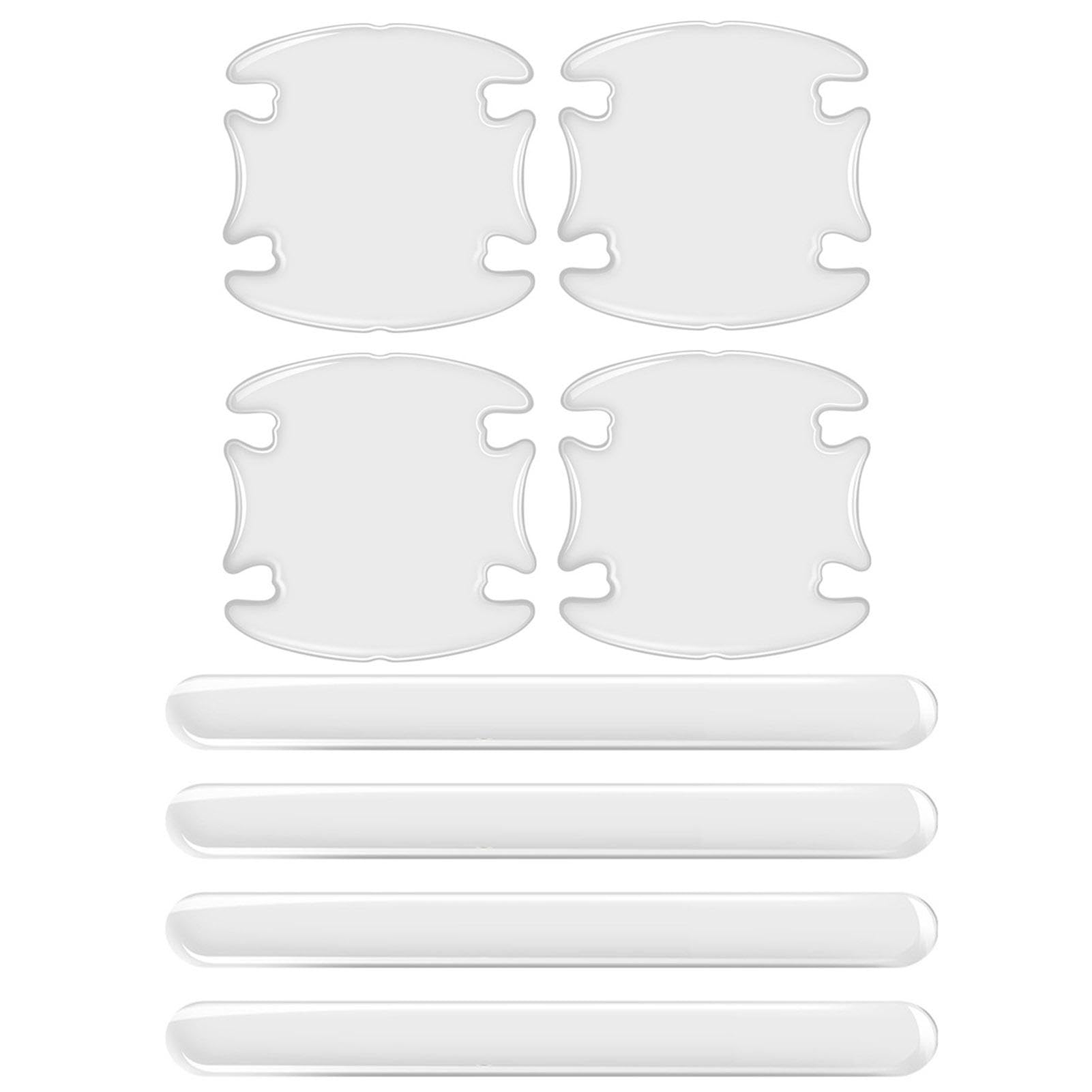 Auto Türgriffschutz - Auto Türgriff Aufkleber - 8 Stück Auto Türschutz Aufkleber Anti-Kratzer Universal Passform Türgriff Auto Türgriffschutz - Auto Türgriff Aufkleber - 8 Stück Auto Türschutz Aufkleber Anti-Kratzer Universal Passform Türgriff von Générique