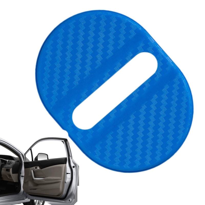Autotürschlossabdeckung, Türverriegelungsabdeckung für Autos | Autotür-Schutzabdeckung - Türschlossschutz aus Carbonfaser, Lo-Abdeckung von Générique