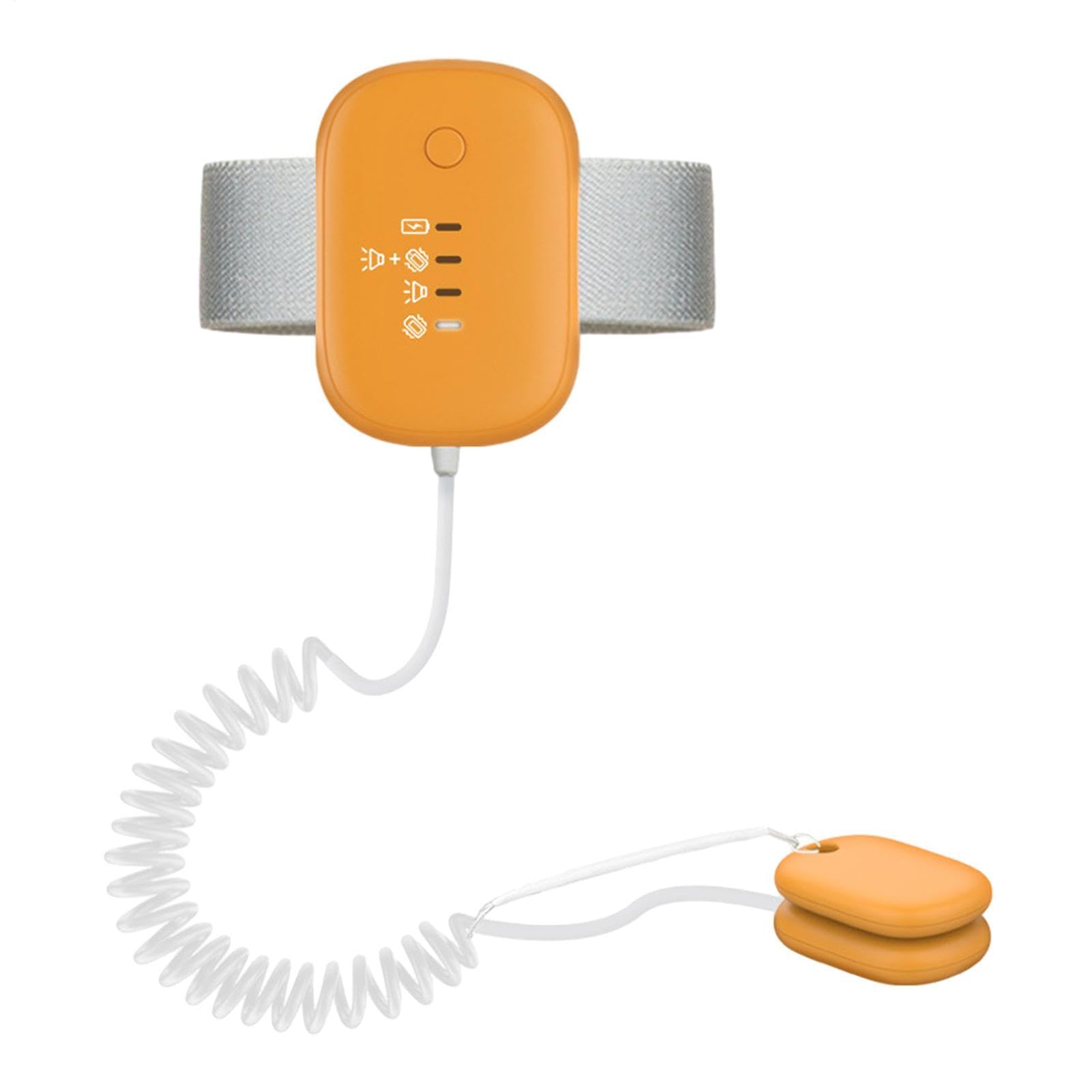 Benetzungsalarm für das Bett – Pipidetektor für Toilettentraining | Alarm bei Bettnässen und Vibrationen, ein wiederaufladbares USB-Gerät, ein Humm-Sensor Benetzungsalarm für das Bett – Pipidetektor für Toilettentraining | Alarm bei Bettnässen und Vibrationen, ein wiederaufladbares USB-Gerät, ein Humm-Sensor von Générique