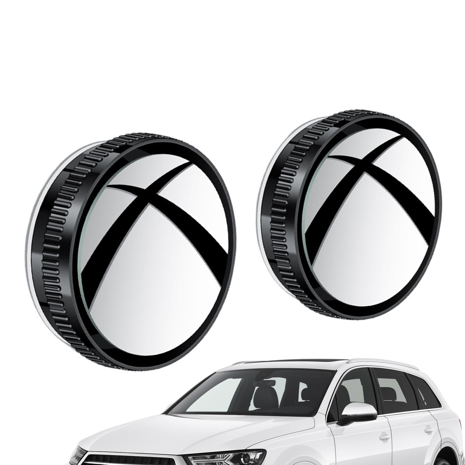 Blind-Rückansicht, rundes Glas, 2 Stück, kleines rundes Hilfsglas für den Rückwärtsgang des Autos – Gewährleistung der Fahrsicherheit, Seitenansicht des Autos, Glas g Blind-Rückansicht, rundes Glas, 2 Stück, kleines rundes Hilfsglas für den Rückwärtsgang des Autos – Gewährleistung der Fahrsicherheit, Seitenansicht des Autos, Glas g von Générique