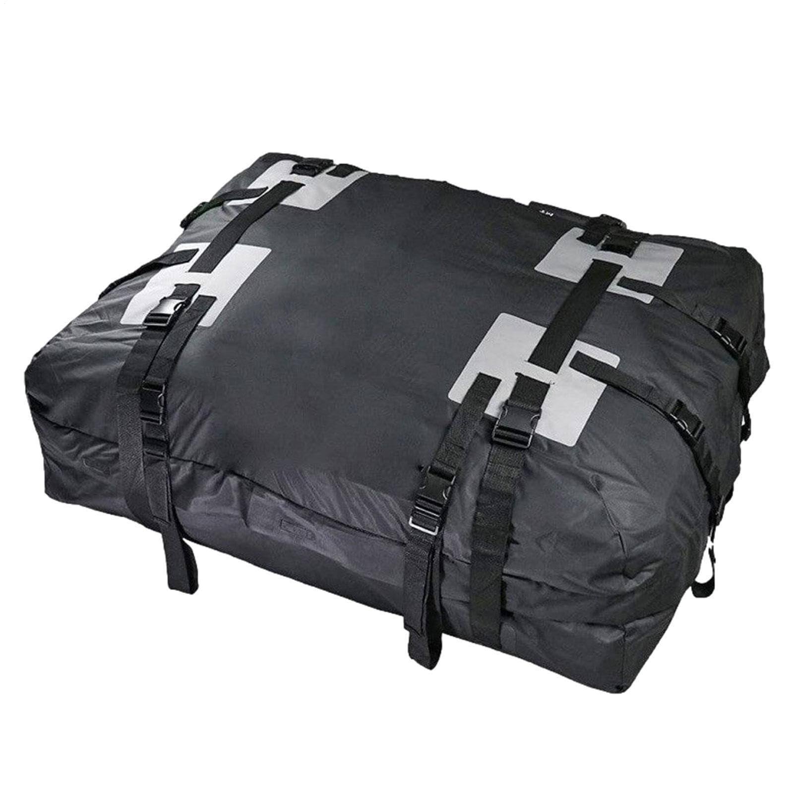 Dachgepäckträgertasche des Autos – Dachgepäckträger im Auto mit 15 Kubikfuß, wasserdicht, reißfest, einfach zu installieren mit verstärkten Gurten Dachgepäckträgertasche des Autos – Dachgepäckträger im Auto mit 15 Kubikfuß, wasserdicht, reißfest, einfach zu installieren mit verstärkten Gurten von Générique