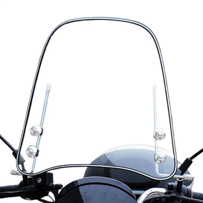 Der Motorradschutz – Fahrrad-Windabweiser, Erweiterung der Windschutzscheibe | Verbesserte Windschutzabdeckung und reduzierter Windschallschutz für Crui-Sportfahrräder von Générique