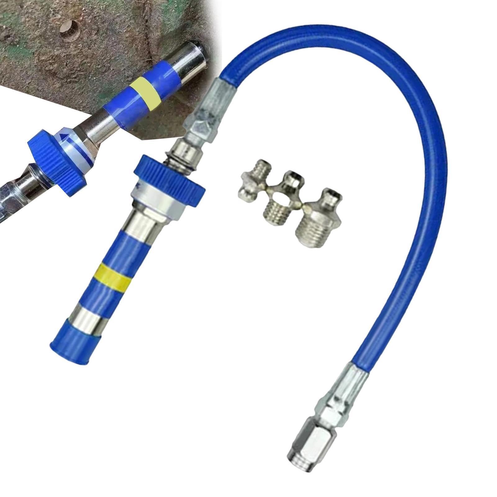 Générique Ersatz von Fett Farbe - Hochdruck-Fettsprüher Adapter Hochdruck-Fettsprüher Hochdruckmaterial, Pumpenadapterkupplung mit starker Verriegelung, ein Générique Ersatz von Fett Farbe - Hochdruck-Fettsprüher Adapter Hochdruck-Fettsprüher Hochdruckmaterial, Pumpenadapterkupplung mit starker Verriegelung, ein von Générique