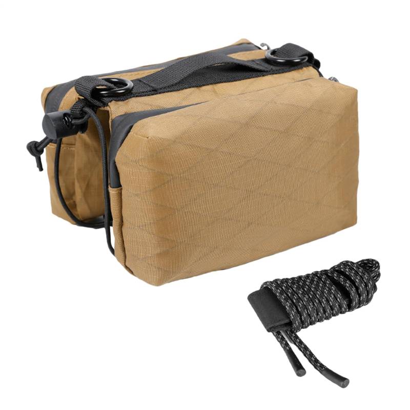 Générique Tube Bag, Cycling Frame Carrier, Sleek Design Lightweight Portable Bike Accessory Compact Storage Pouch with Zipper for Mobile Phone Repair Tools Tissue Key von Générique