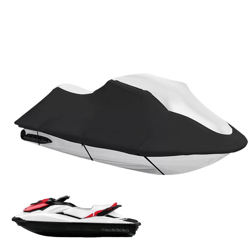 Motorbootabdeckung Schutzhaube - Oxford 600D Robuste Motorboot Schutzhülle - Vollgarage UV Schutz für Winter Frühling Sommer von Générique