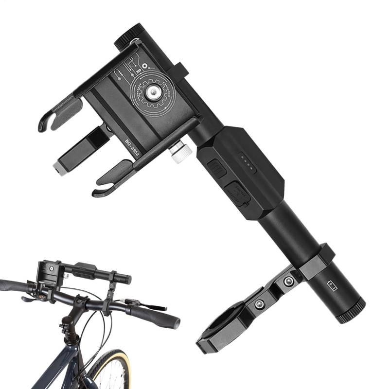 Motorrad Fahrrad – Lenkerverlängerung, wasserdichte Telefonhalterung | helles Licht für Fahrrad, Herrenfahrt, Trainingsfahrt, Befestigung von vielseitigen Geräten für die Navigation von Générique