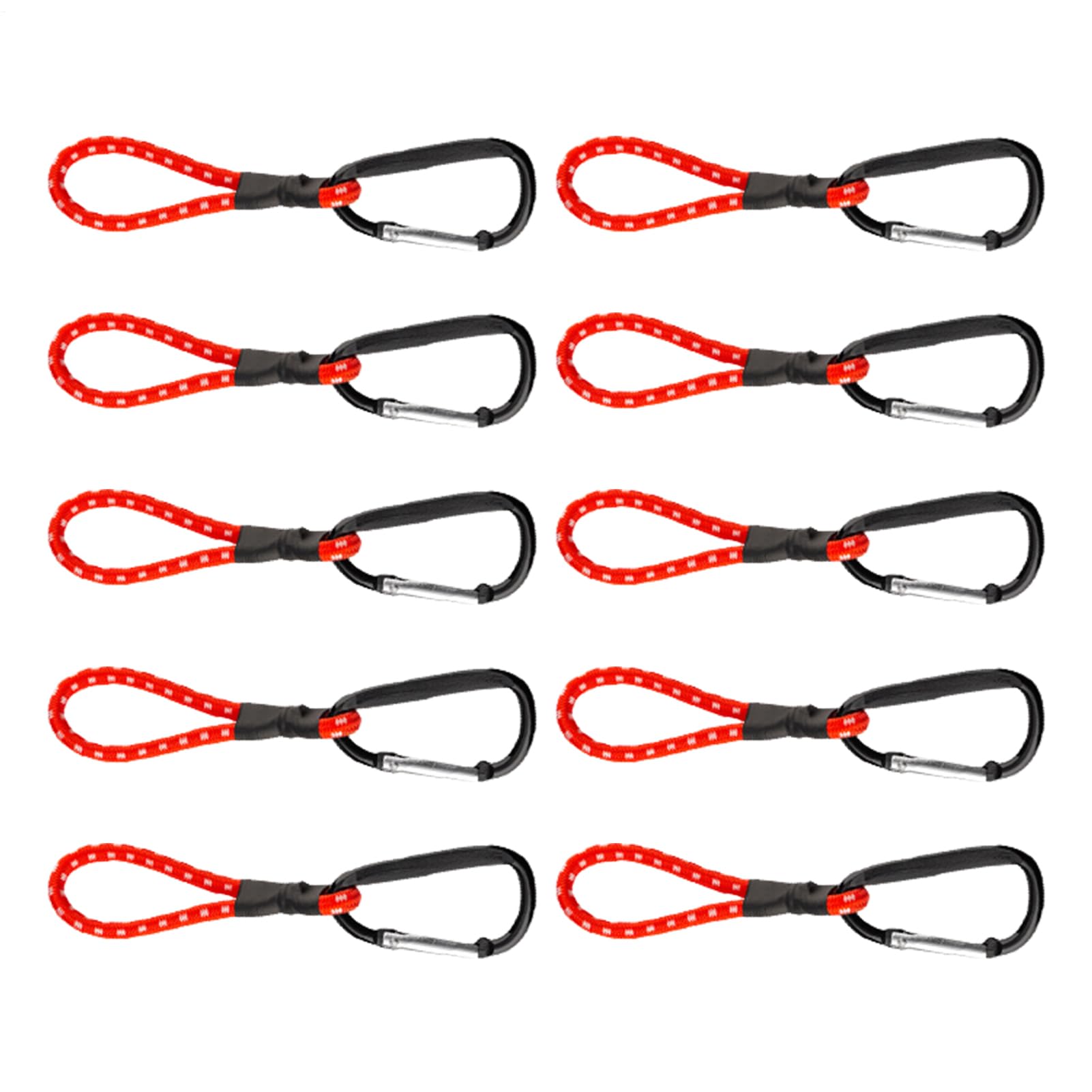 Robuste elastische Gurte mit Haken, 10 Stück, verstellbare Spanngurte | Spanngurte mit Kletterschnallen, zuverlässige Ausrüstung für Gepäck, Camping, Reisen und Motorrad Robuste elastische Gurte mit Haken, 10 Stück, verstellbare Spanngurte | Spanngurte mit Kletterschnallen, zuverlässige Ausrüstung für Gepäck, Camping, Reisen und Motorrad von Générique
