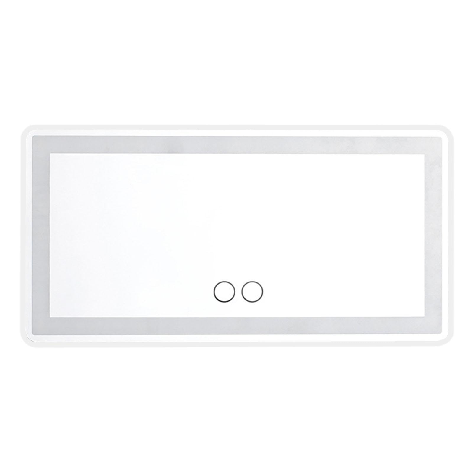 Schminkspiegel mit Sonnenblende für Auto, Schminkspiegel mit LED beleuchteter Sonnenblende - Verstellbarer Schminkspiegel mit Licht Wiederaufladbar | Eleganter Kosmetikspiegel für Frauen von Générique