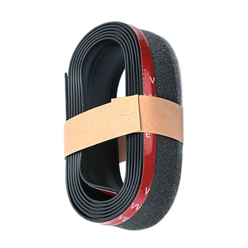 Seitenschürze aus weichem Gummi, glänzend, kratzfest, Bagger, Rielle, Kollision, Anti-Cross-Streifen, 2,5 m, kratzfest, Bumper Edge von Générique