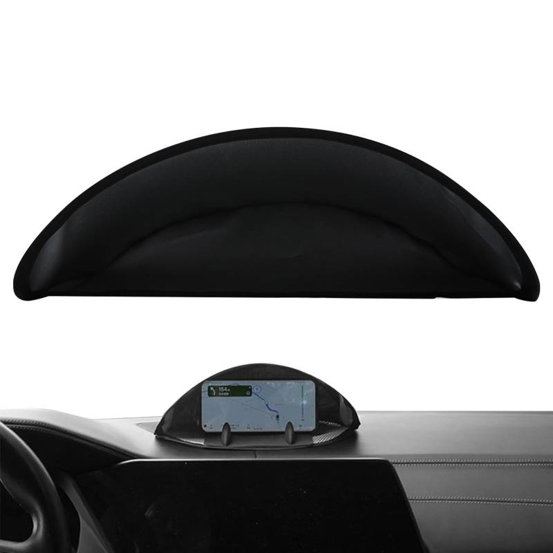 Solar Navigation Visor Faltbarer Sonnenblock, Navigationshaube Abdeckung, blendendes Auto, GPS Sonnenschirmabdeckung, GPS Navigator Auto Zubehör Garantiert Reisen von Générique