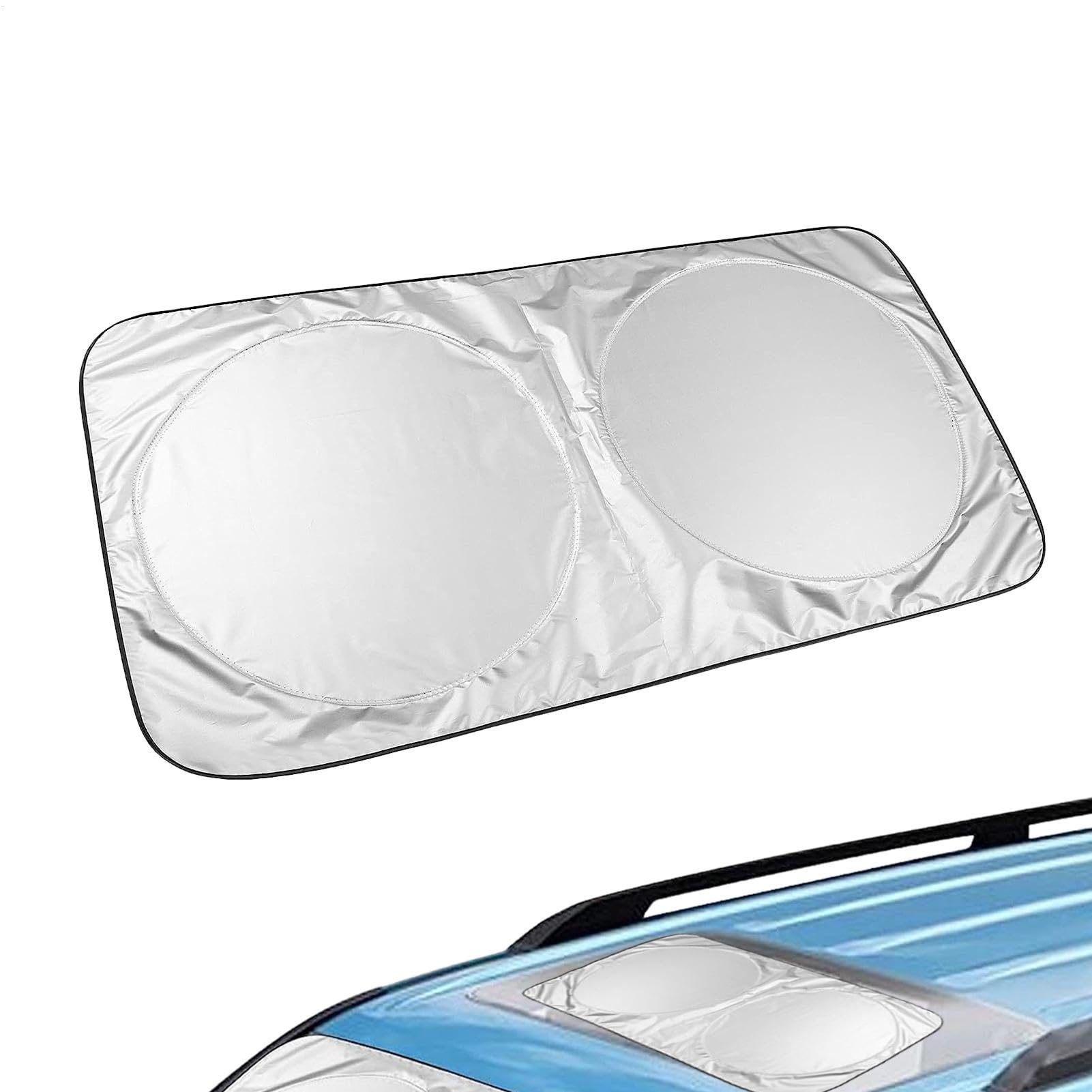 Sunshade Faltbarer Sonnenschutz für Auto-Sonnenschutz | Faltbarer Sonnenblende, hält Ihr Fahrzeug kühl, blockiert und Sonne Sunshade Faltbarer Sonnenschutz für Auto-Sonnenschutz | Faltbarer Sonnenblende, hält Ihr Fahrzeug kühl, blockiert und Sonne von Générique
