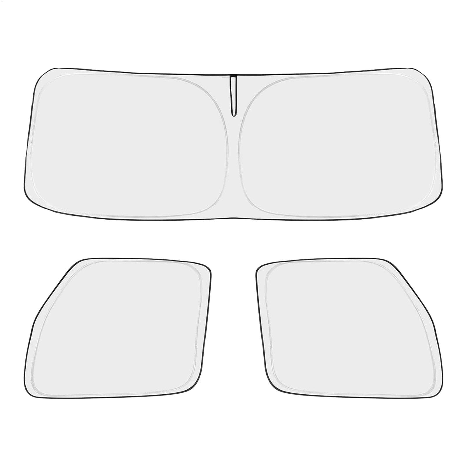 Sunshade für LKW – Faltbare Sonnenblende, Sonnenblocker für die Windschutzscheibe | Sonnenschutz Blockierer, kompakter Sonnenschutz für LKWs, vollständige Abdeckung Sunshade für LKW – Faltbare Sonnenblende, Sonnenblocker für die Windschutzscheibe | Sonnenschutz Blockierer, kompakter Sonnenschutz für LKWs, vollständige Abdeckung von Générique