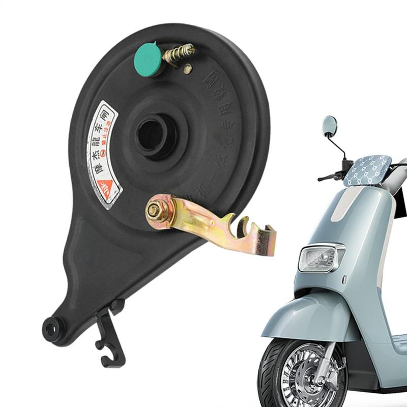 Trommelbremse hinten des Motorrads, Trommelbremsen-Set hinten – tragbarer Auto-Ersatz aus schwerem Aluminium, integrierte Tracking-Scooter-Teile für eine gute Leistung von Générique