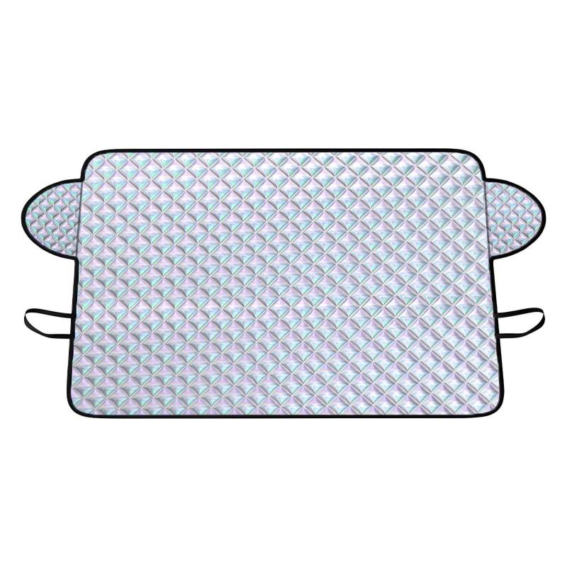 Windschutzscheiben-Schneeabdeckung, Auto Winter Windschutzscheibenabdeckung - 4-lagiger Autofenster-Sonnenschutz | Frostschutz und -Sonnenschutz, Windschutzscheibenabdeckung für und n von Générique