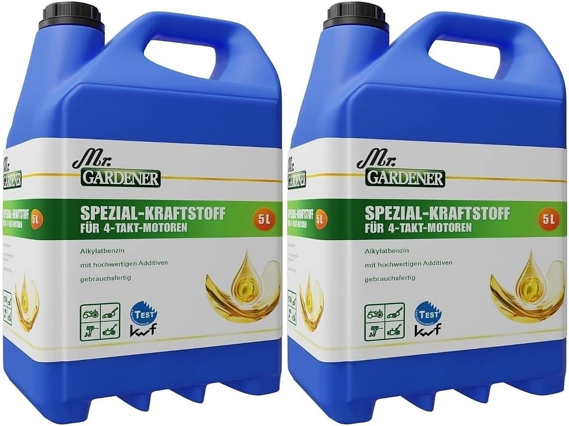 2 x 5 Liter Alkylatbenzin für 4-Takt-Motoren 2 x 5 Liter Alkylatbenzin für 4-Takt-Motoren von Generisch