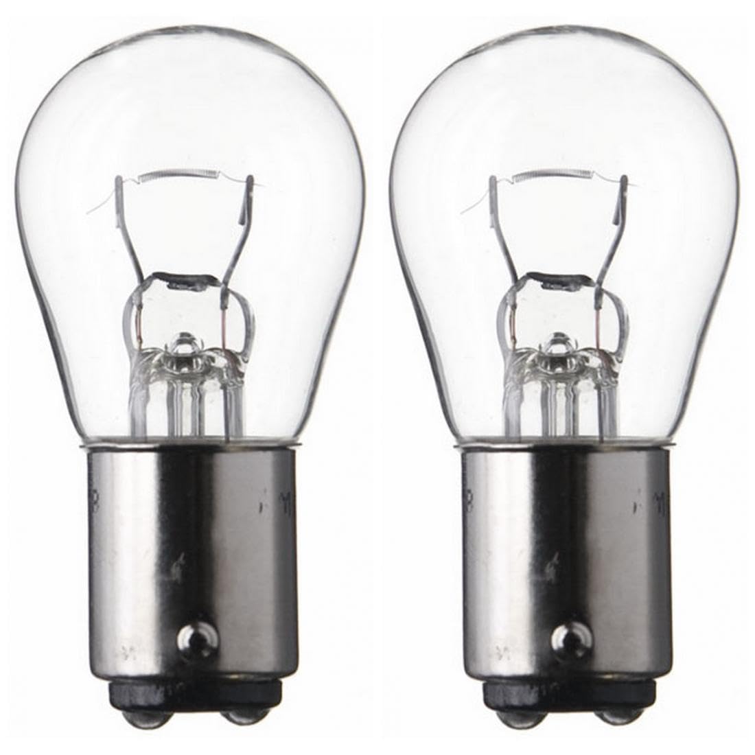 2 x Glüh-Birne 6V 15W (Sockel:BA15d);(730401) Signallampe, Stopplampe von Generisch
