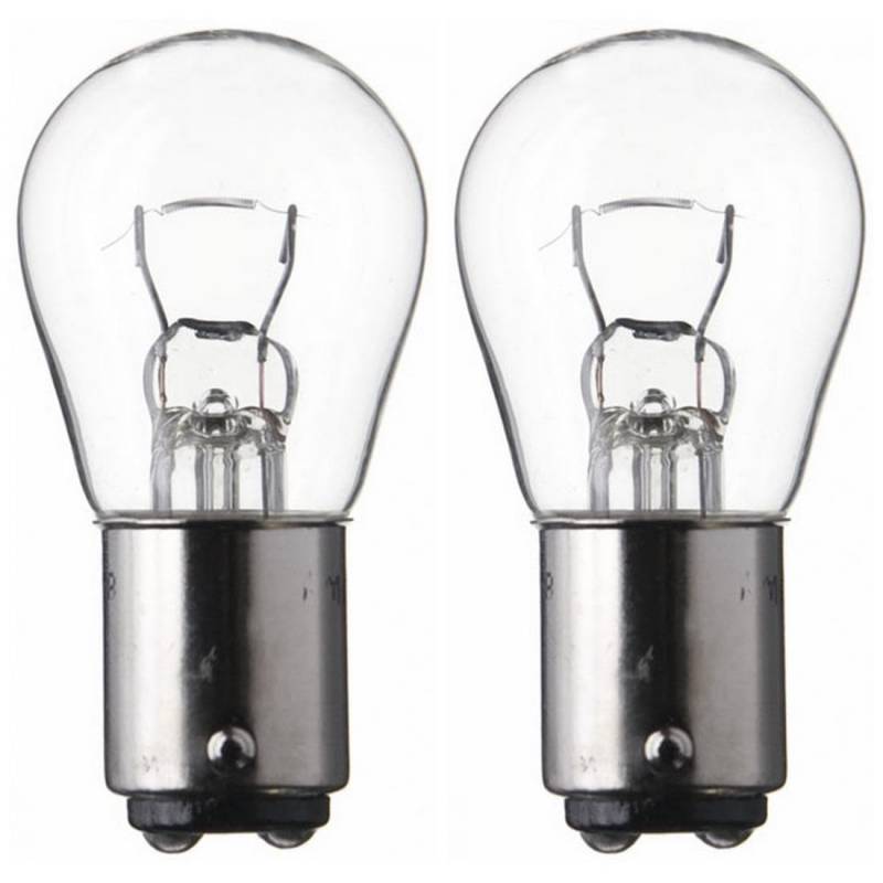 2 x Glüh-Birne 6V 15W (Sockel:BA15d);(730401) Signallampe, Stopplampe von Generisch