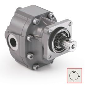 31260842040 Getriebepumpe 84CC rechts, ISO-Anschluss 4-Loch, unterstützte Welle, Kopfbeförderung von Generisch