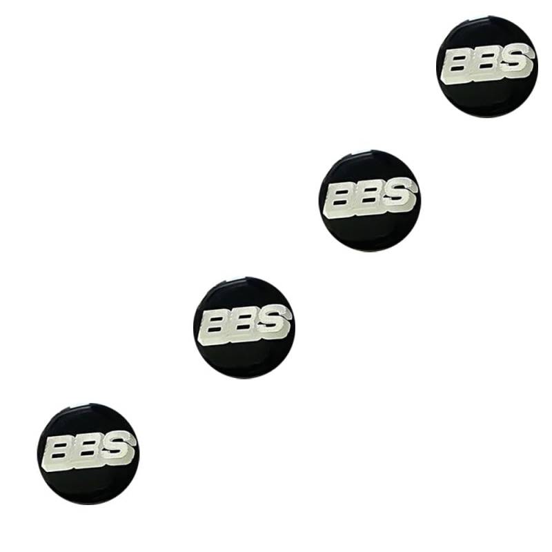 4 Stück Auto Radnabenkappen Aufkleber,Compatible with BBS 65MM nabenkappen Radkappen Radnabenabdeckung Center Felgendeckel Zubehör,D-normal von Generisch