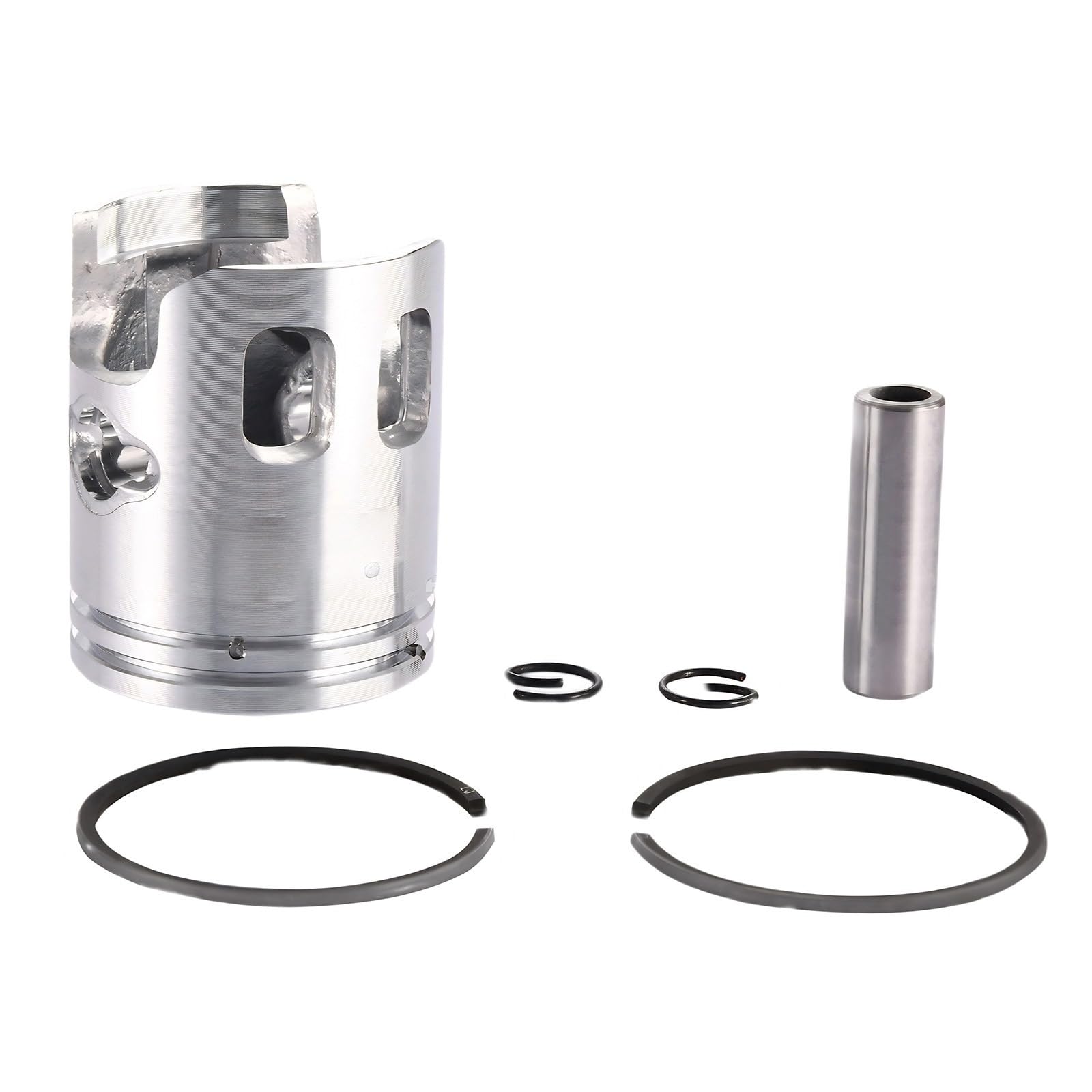40 mm Kolben-Set für 2-Takt-50 cc Roller-Motor, Vollzylinder-Umbau-Set mit Ringen, Dichtungen und Stift von Generisch
