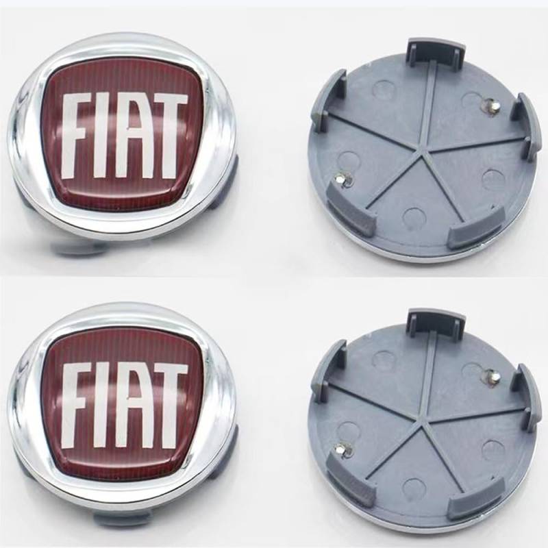 Generisch 4X Nabendeckel Felgendeckel Ø 60 mm DUCATO (250_ 290_) 1358877080 von Generisch